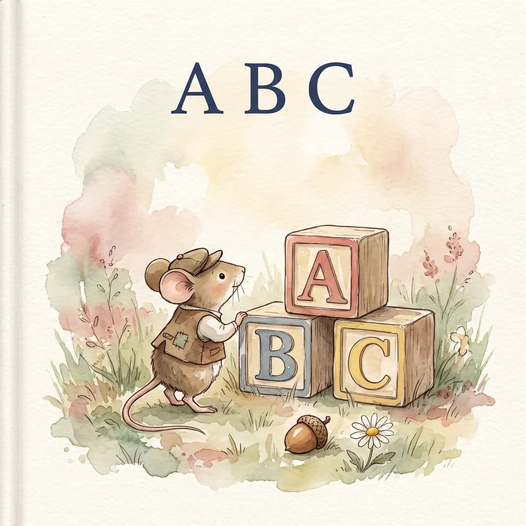 Alphabet book illustration