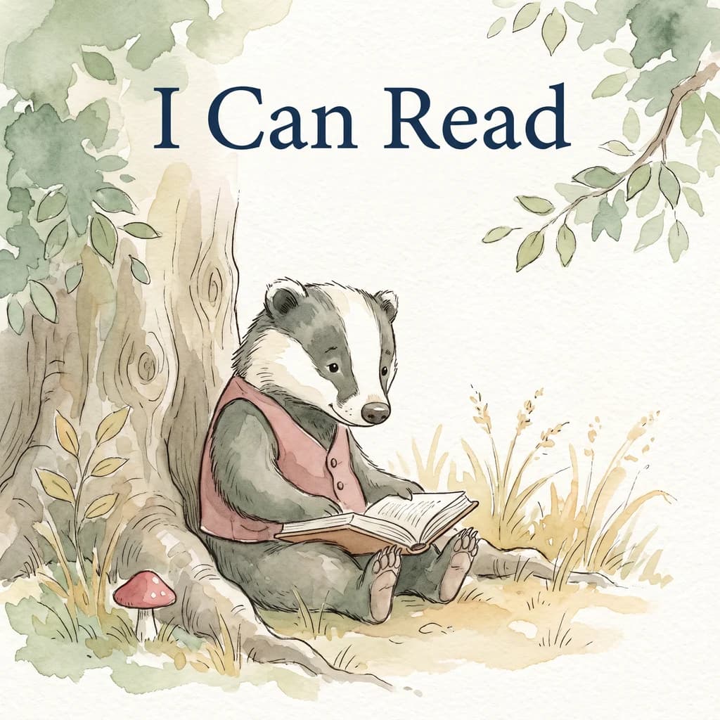 Early reader book illustration