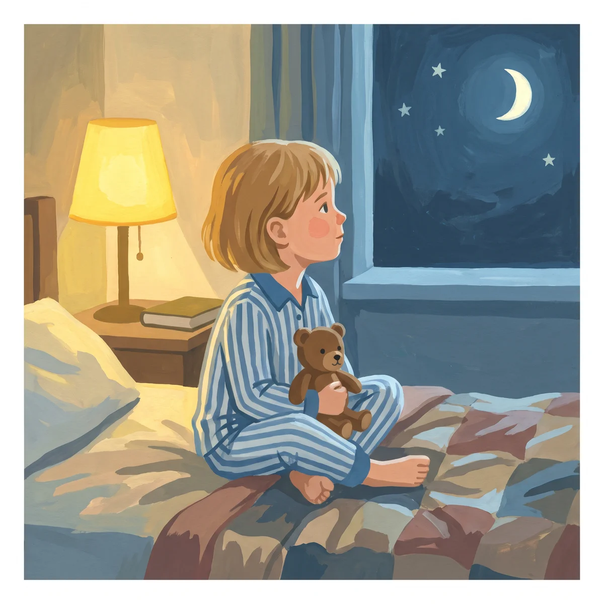 Opaque Gouache Storybook — a watercolor children's book illustration style