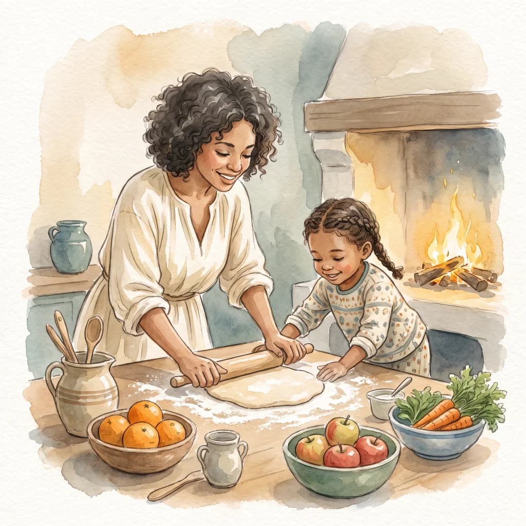 Children's Cookbook Illustration and Design