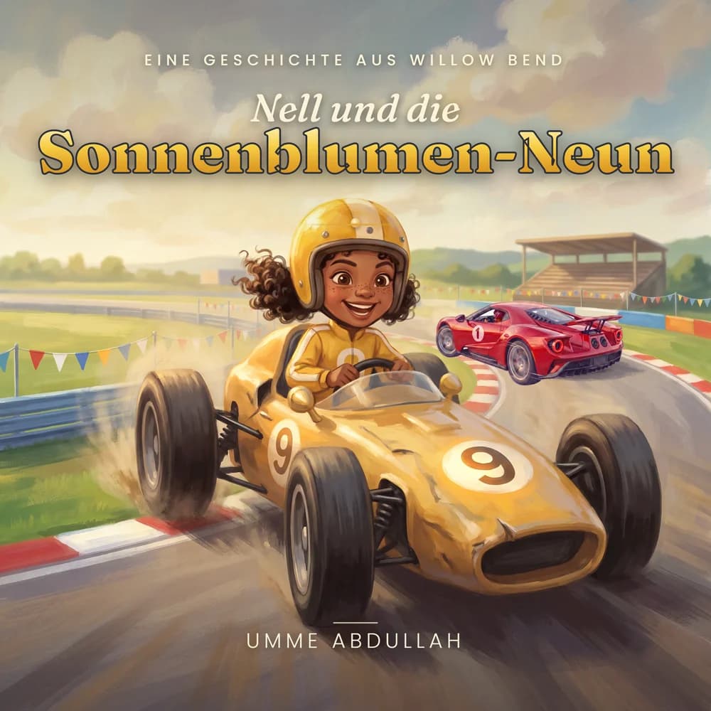 Nell und die Sonnenblumen-Neun — Cover