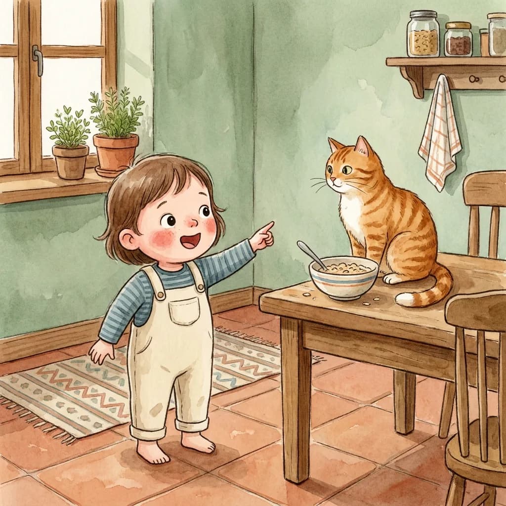 Children's Books for 2 Year Olds — watercolour illustration sample