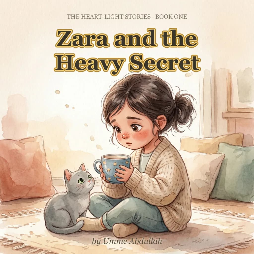 Zara and the Heavy Secret — unser eigenes Bilderbuch auf Amazon