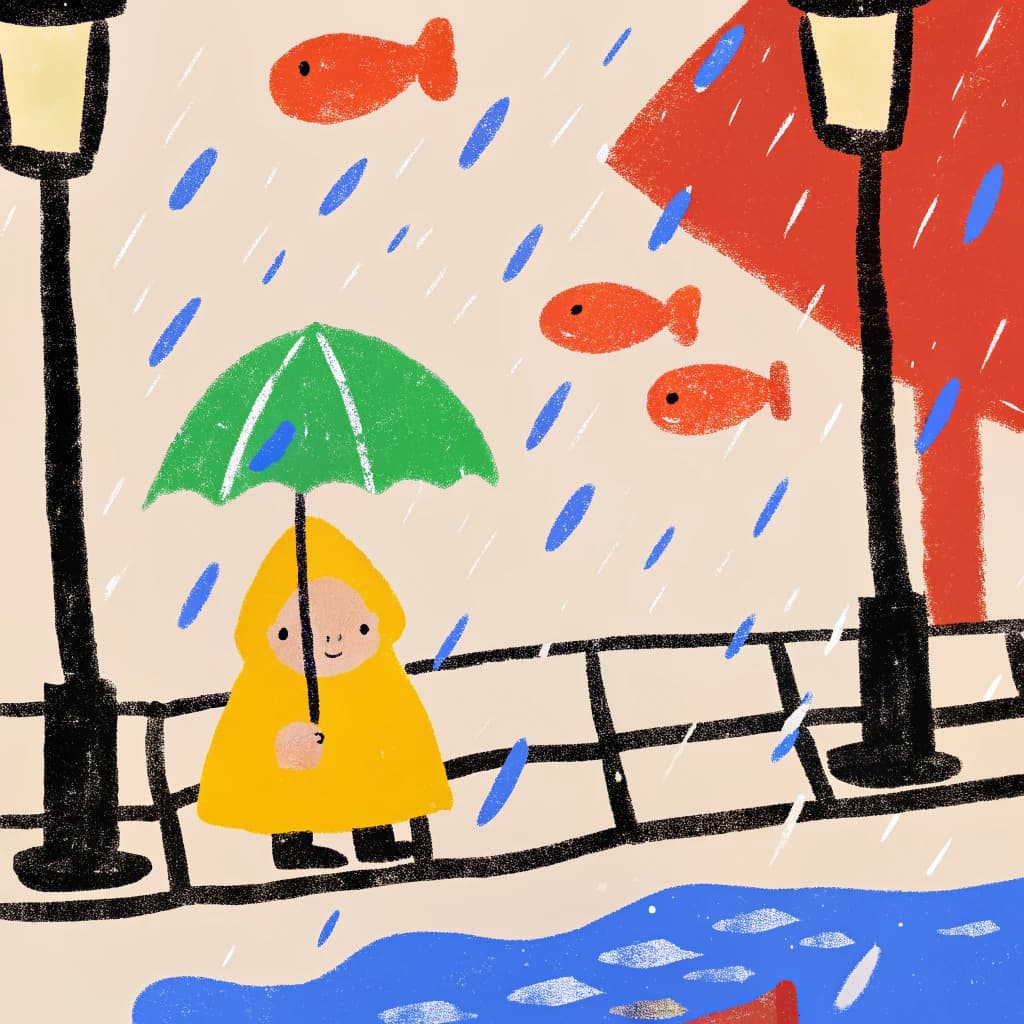 Fish in the Rain