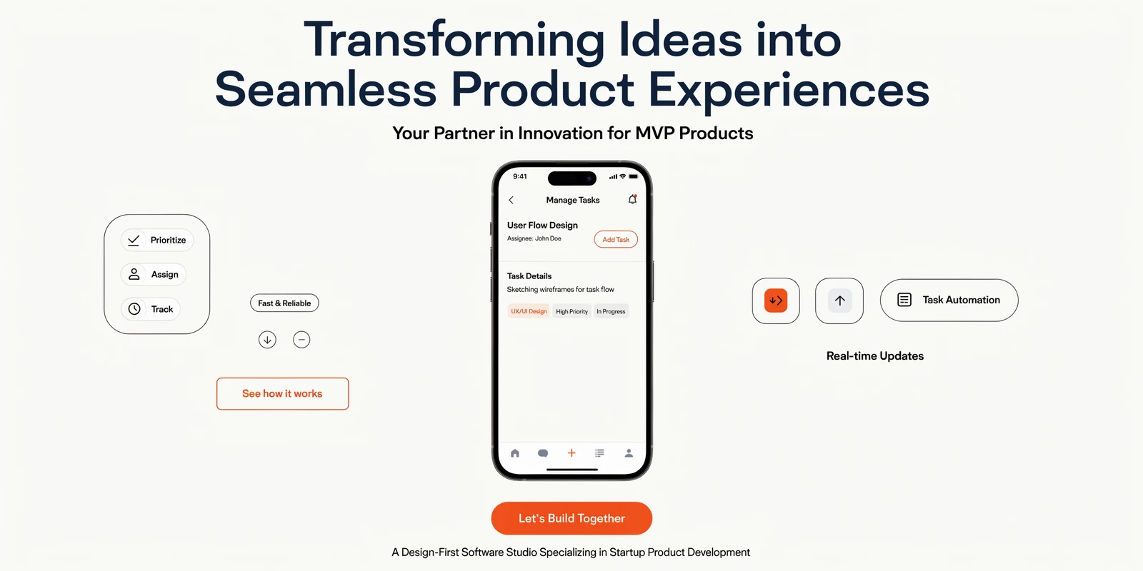 Startup app development